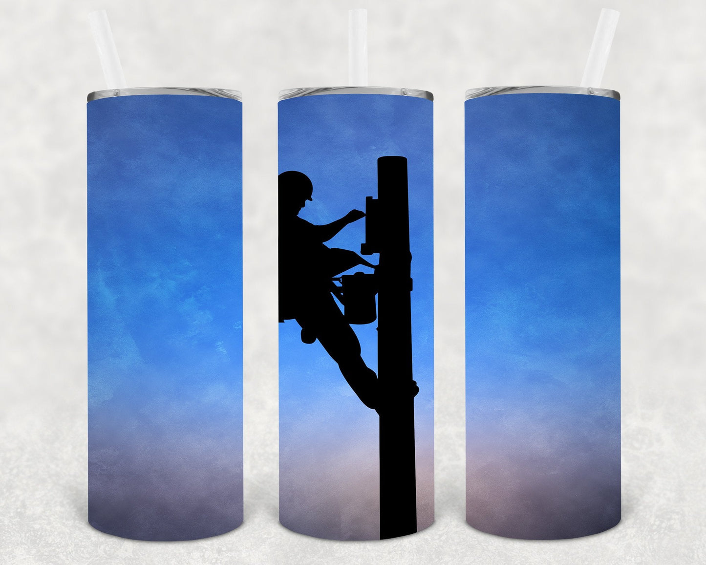 Lineman 20 oz Skinny Tumbler