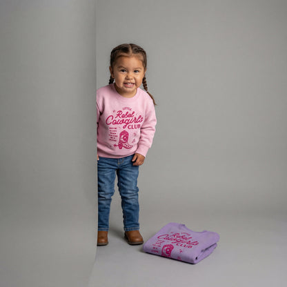 Cowgirl Sweatshirt, Little Rebel Cowgirls Club