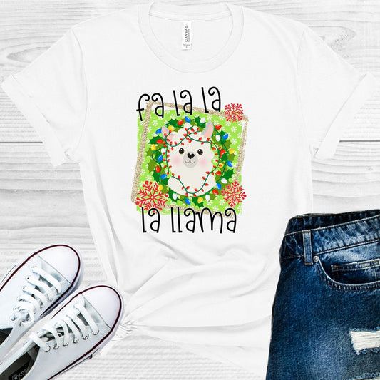 Fa La La La Llama Graphic Tee
