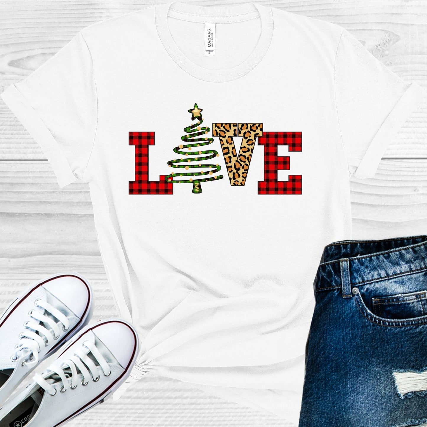 Love Christmas Graphic Tee
