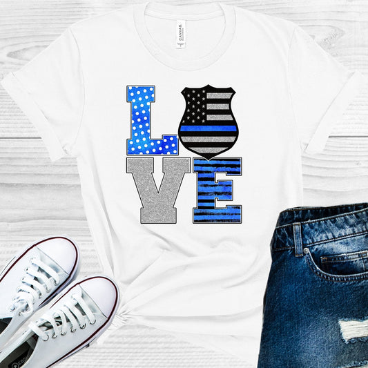 Police Love Graphic Tee