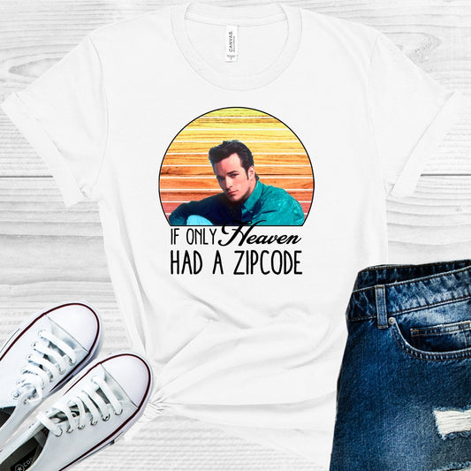 Luke Perry If Only Heaven Had a Zip Code Graphic Tee