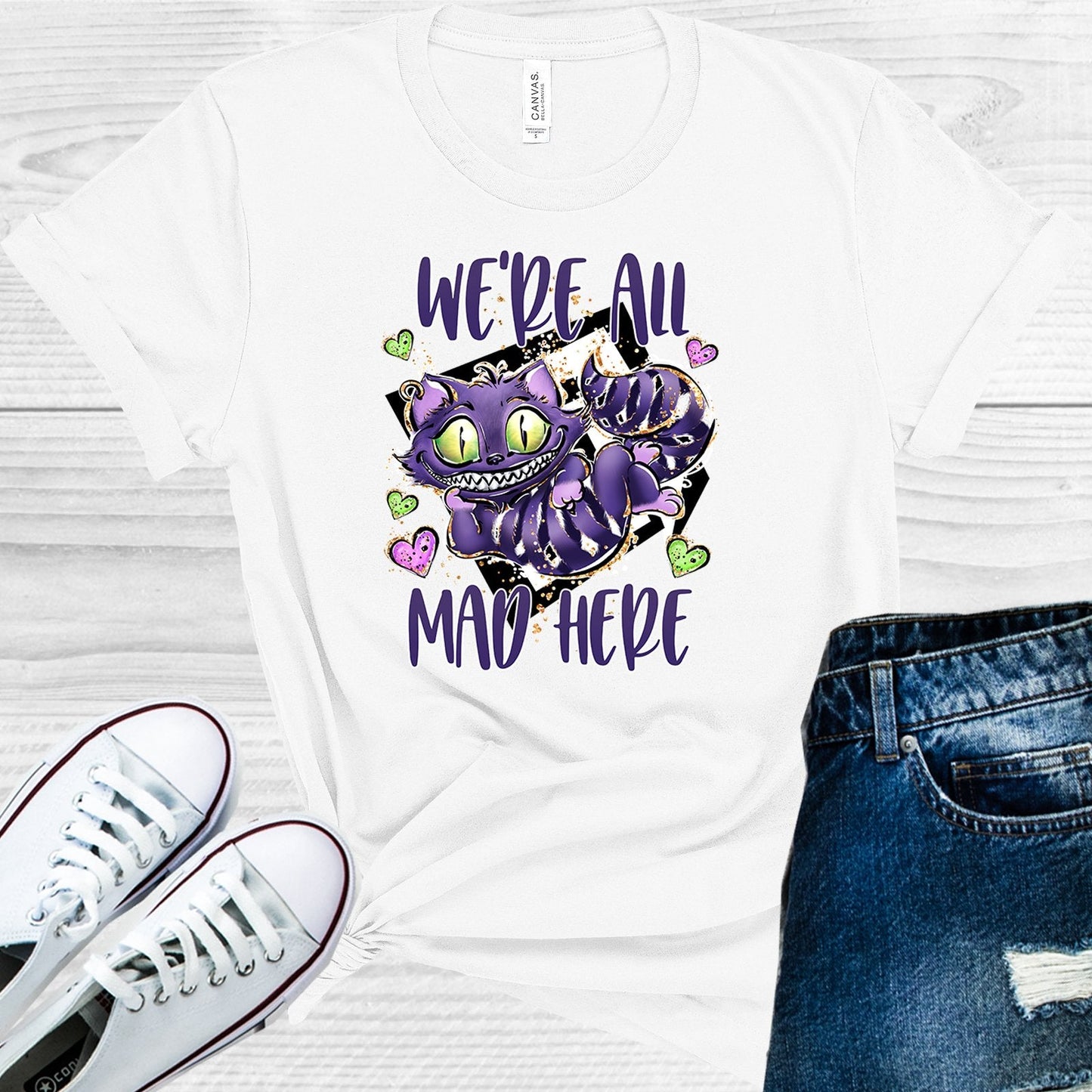 We're All Mad Here Graphic Tee
