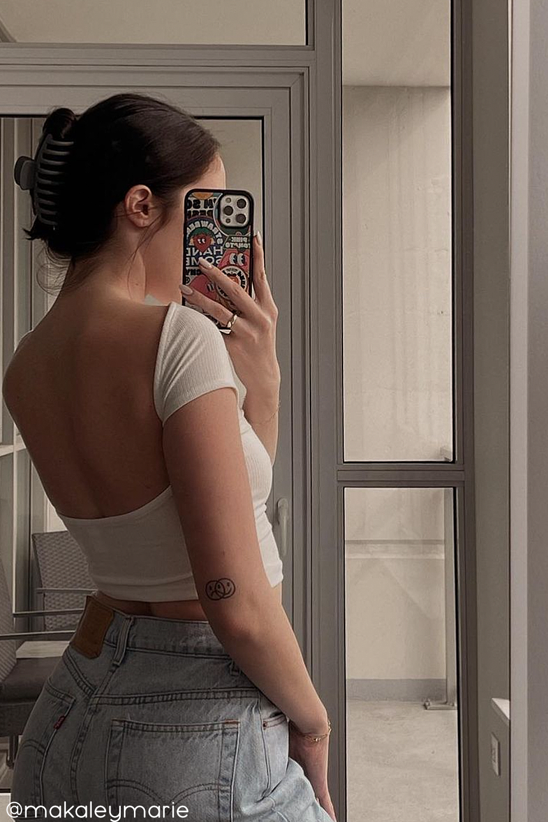 Vintage Stickers iPhone case