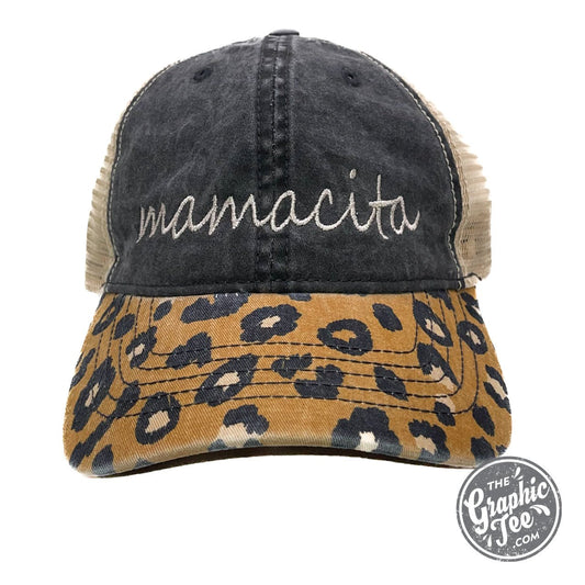 Mamacita - Leopard Bill Cap
