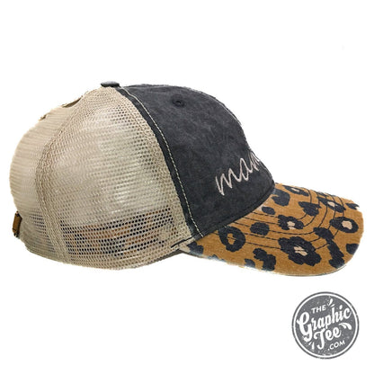 Mamacita - Leopard Bill Cap