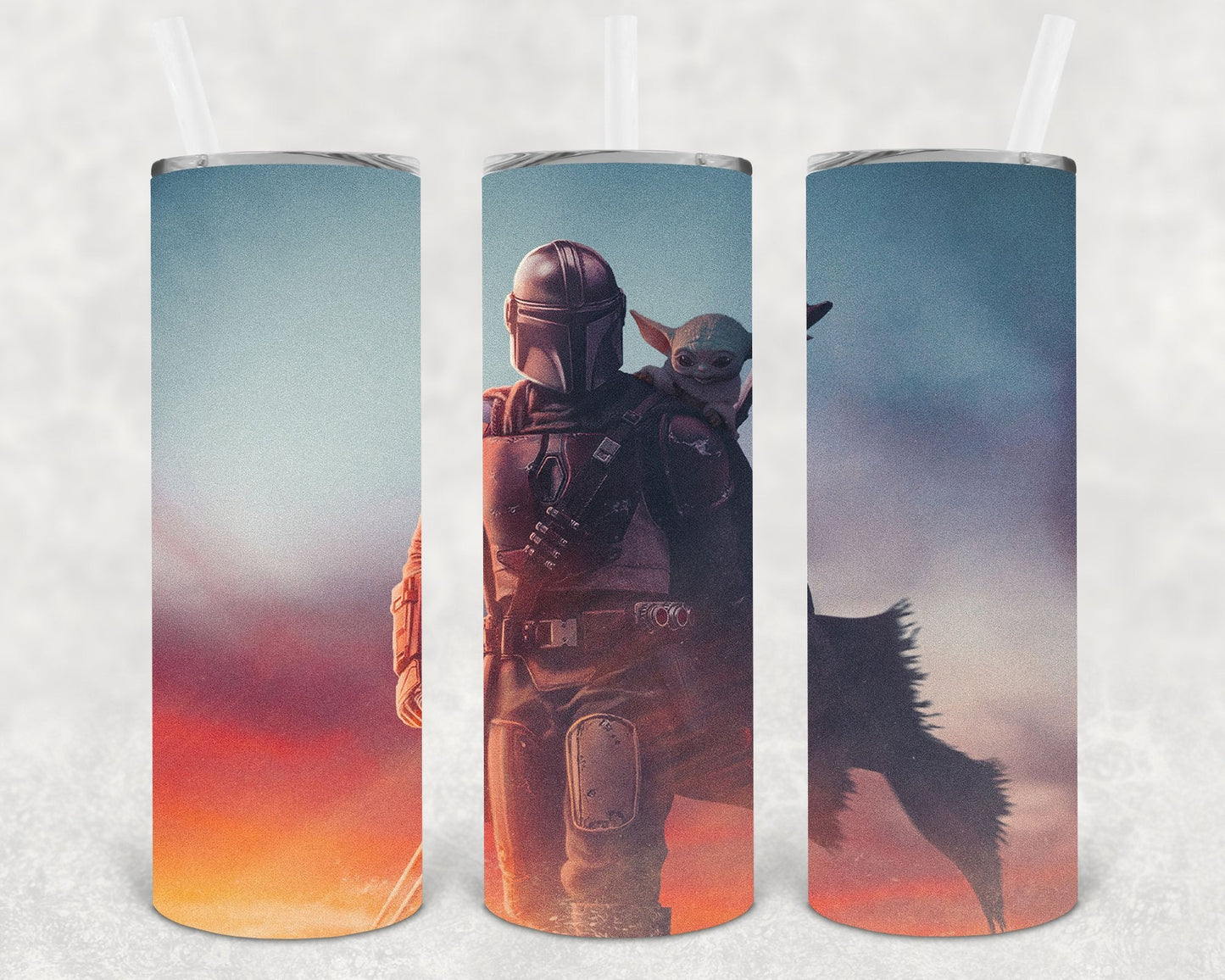 Mando 20 oz Skinny Tumbler