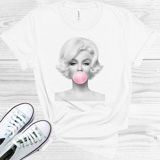 Marilyn Bubble Gum Graphic Tee