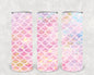 Mermaid Scales 20 oz Skinny Tumbler