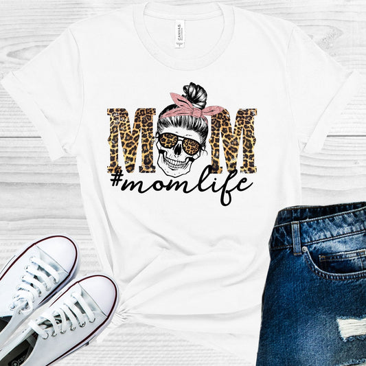 Mom Life Skull Graphic Tee