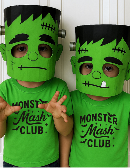 Monster Mash Club, Halloween Tee shirt,