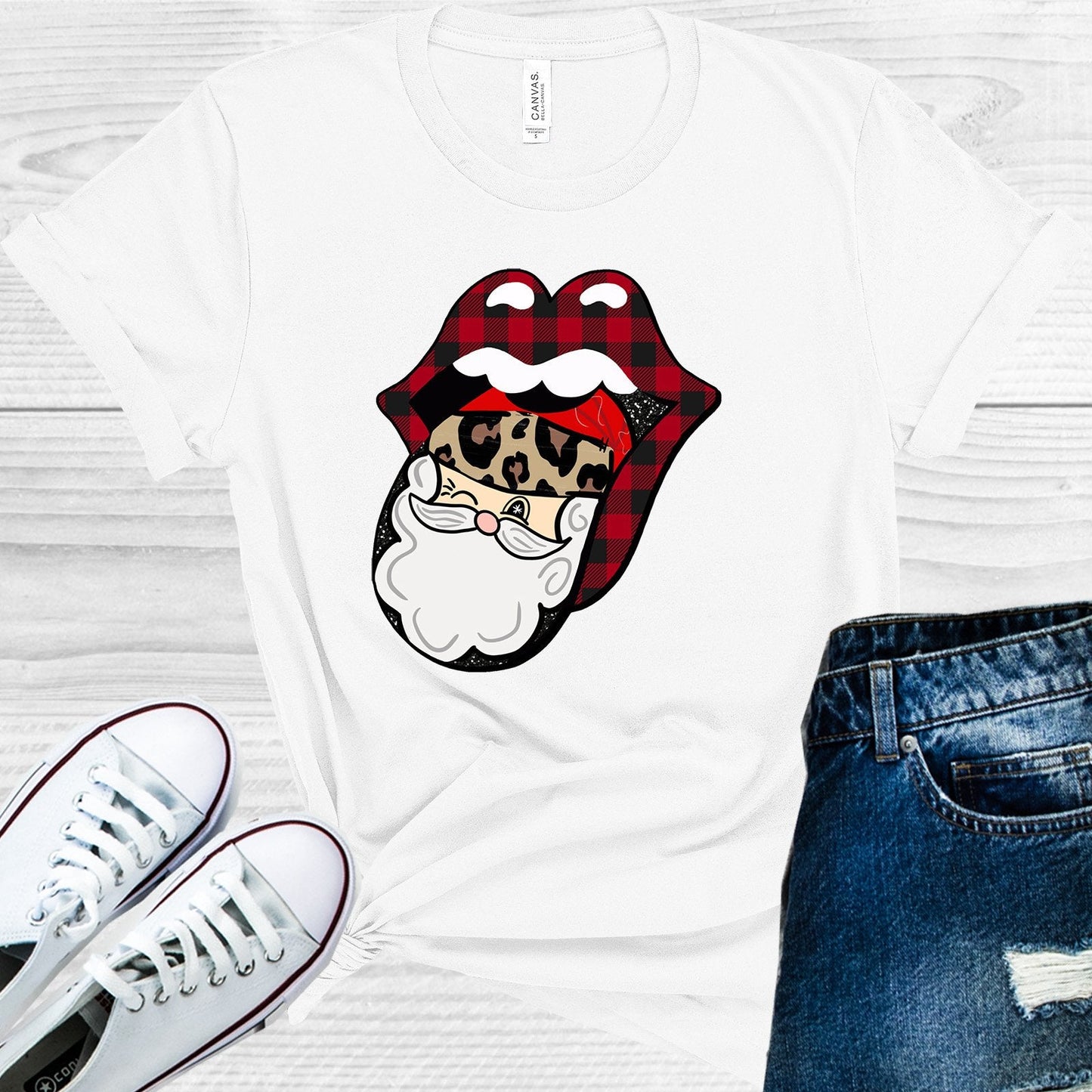 Santa Mouth Graphic Tee