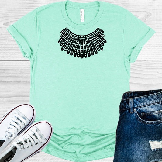 RBG Necklace/Collar Graphic Tee