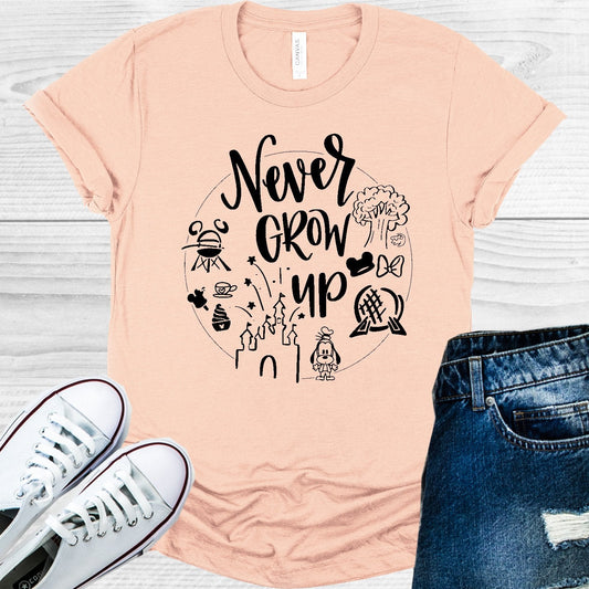 Never Grow Up Graphic Tee