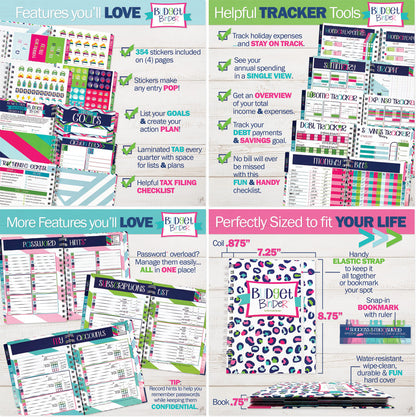 NEW! Dream Gift Bundle | 2027-28 Reminder Binder® Planner, Gratitude Journal & Budget Binder