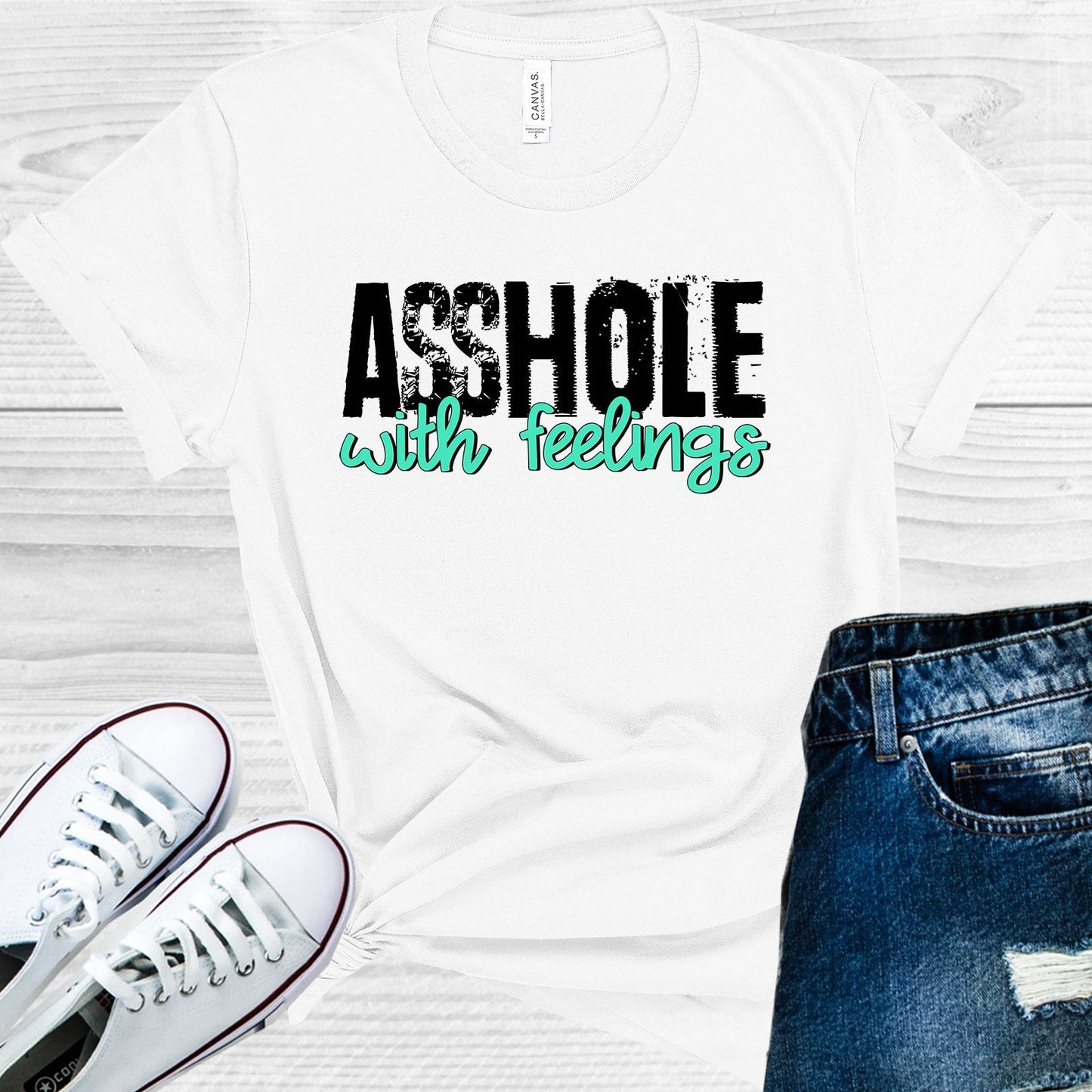 A**hole with Feelings Graphic Tee
