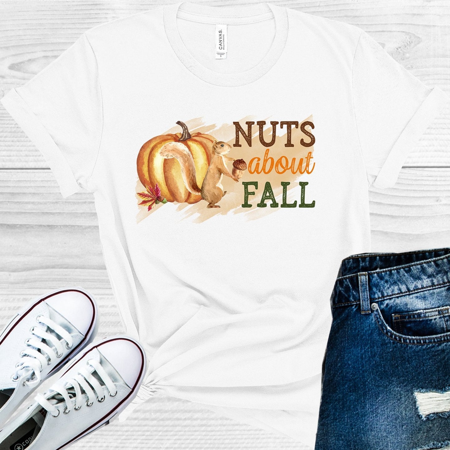 Nuts About Fall Graphic Tee
