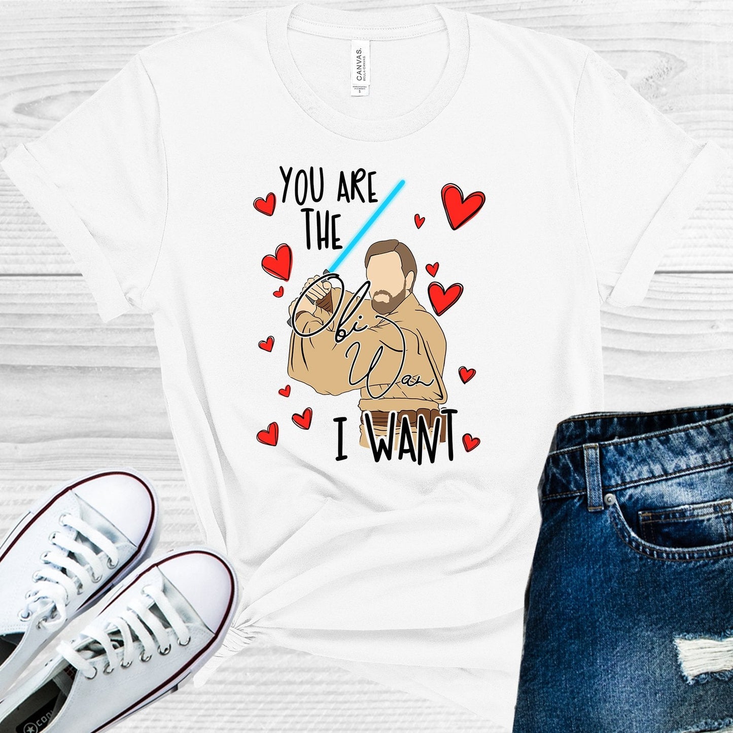 You are the Obi Wan I Want Graphic Tee