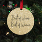 Best of Wives Best of Women Christmas Ornament