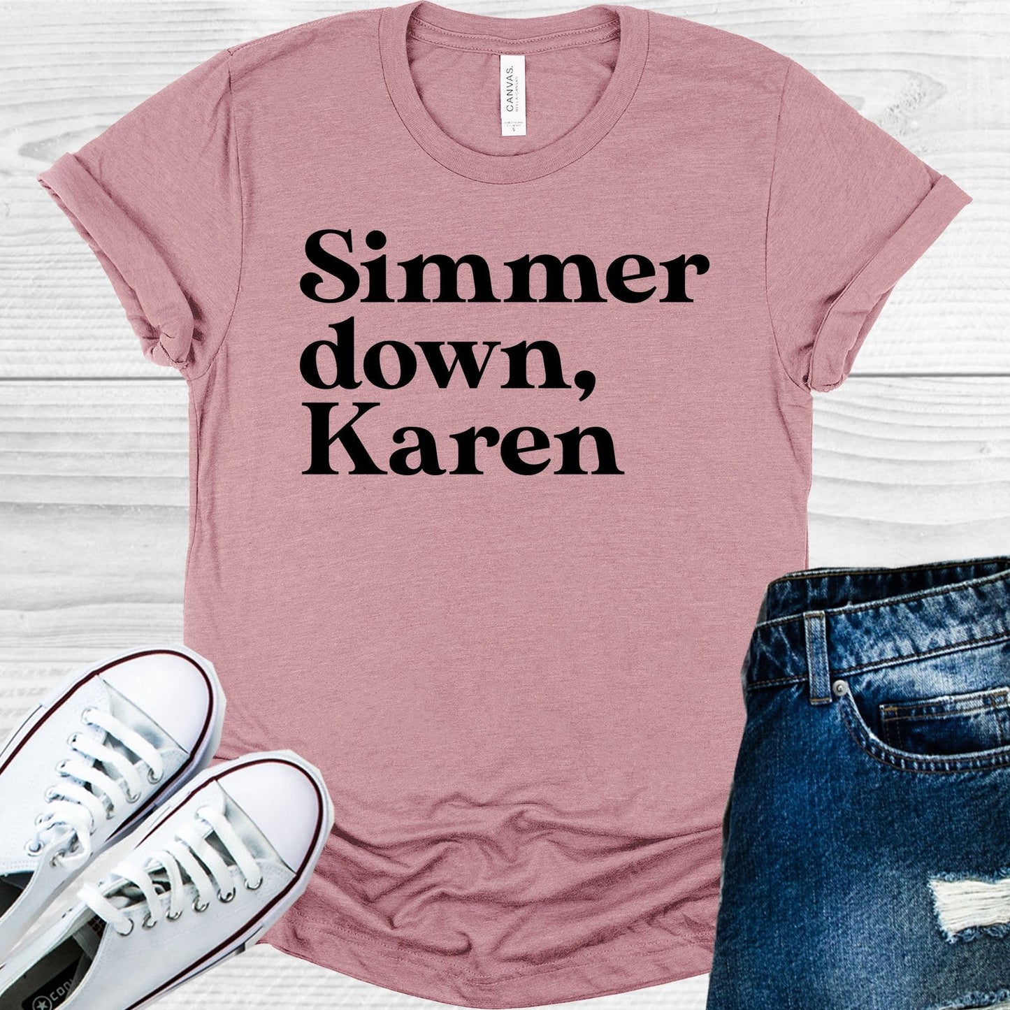 Simmer Down Karen Graphic Tee