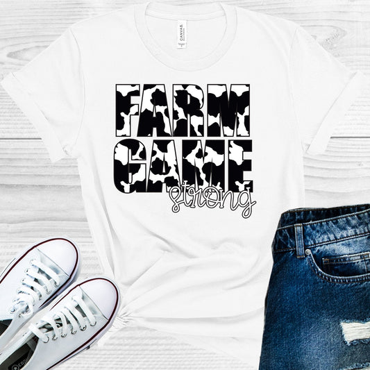 Farm Game Strong Graphic Tee