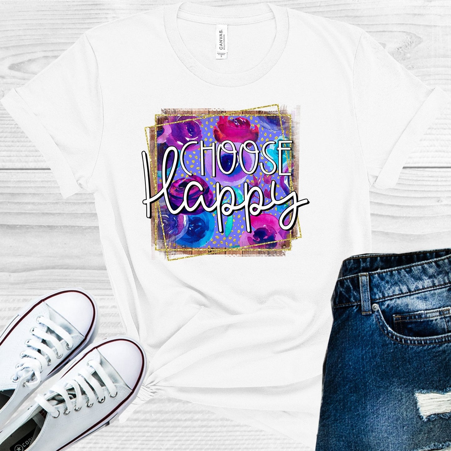 Choose Happy Graphic Tee