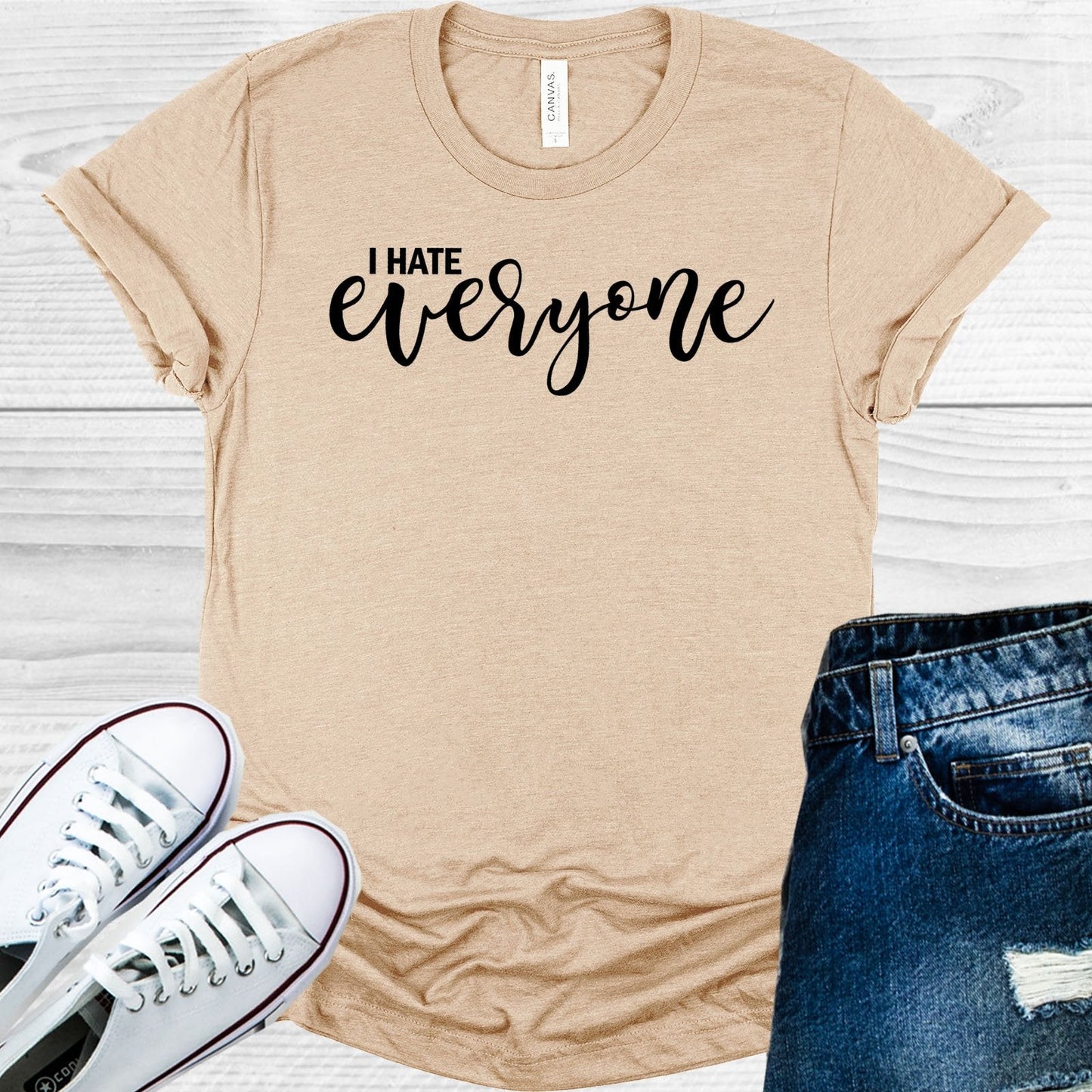 I Hate Everyone Graphic Tee