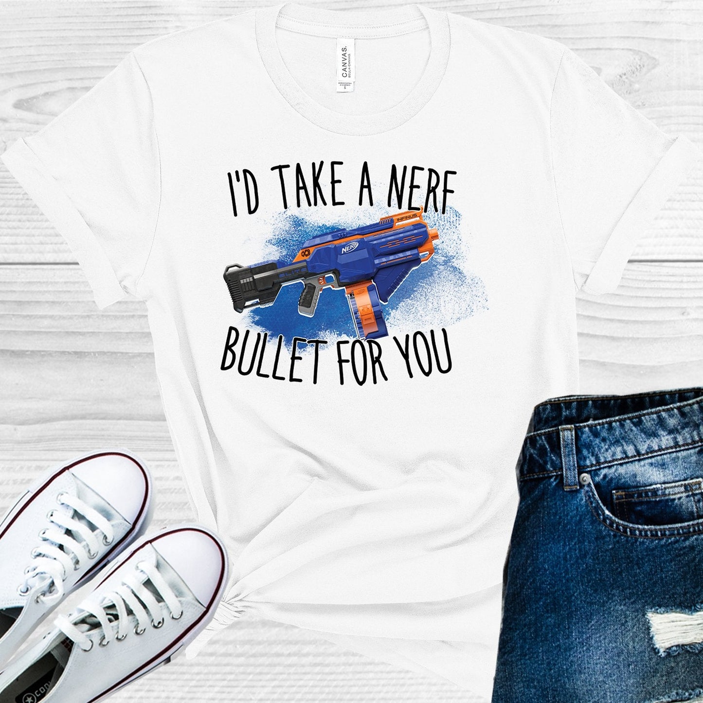 I'd Take a Nerf Bullet for You Graphic Tee