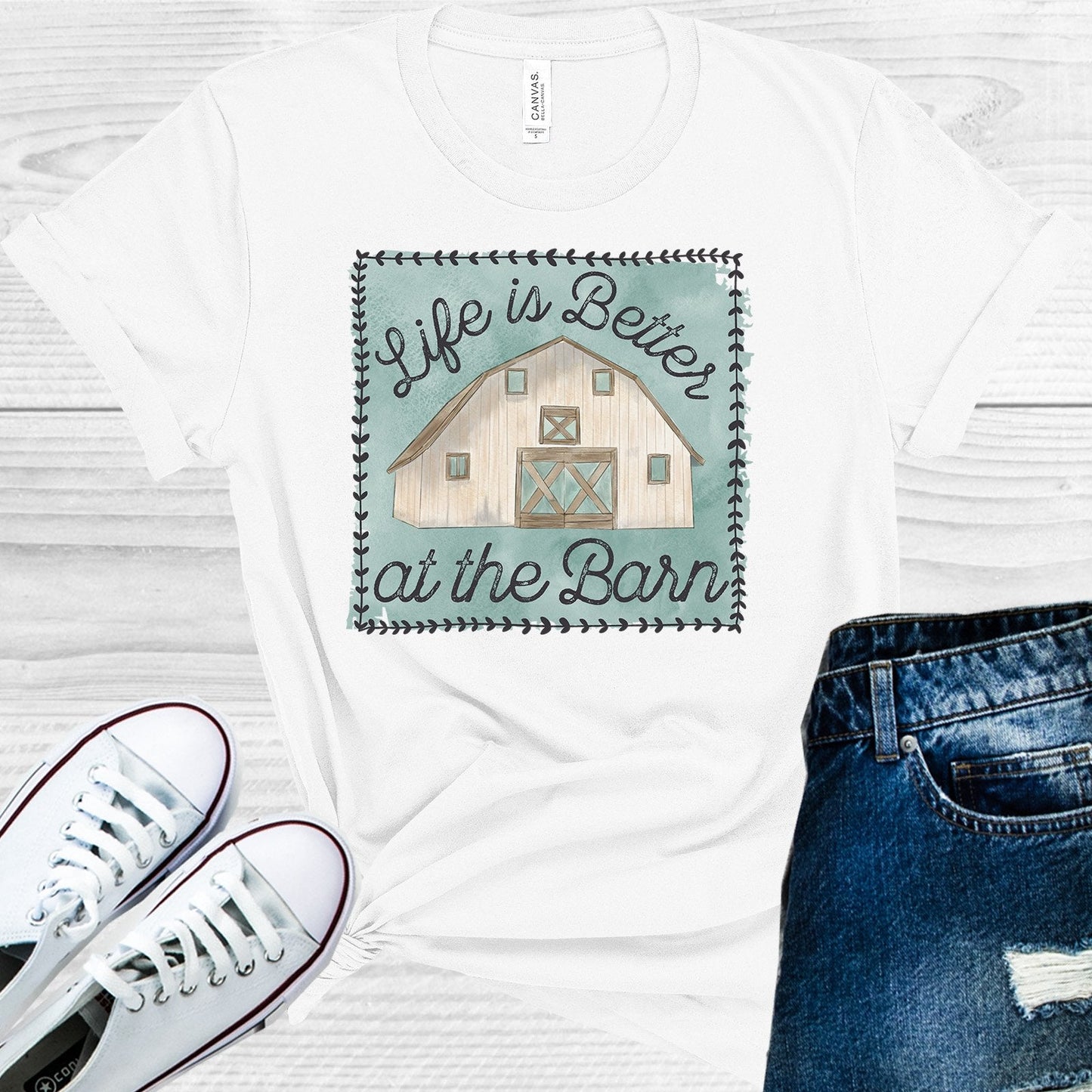 Life is Better at the Barn Graphic Tee