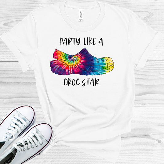 Party Like a Croc Star Graphic Tee
