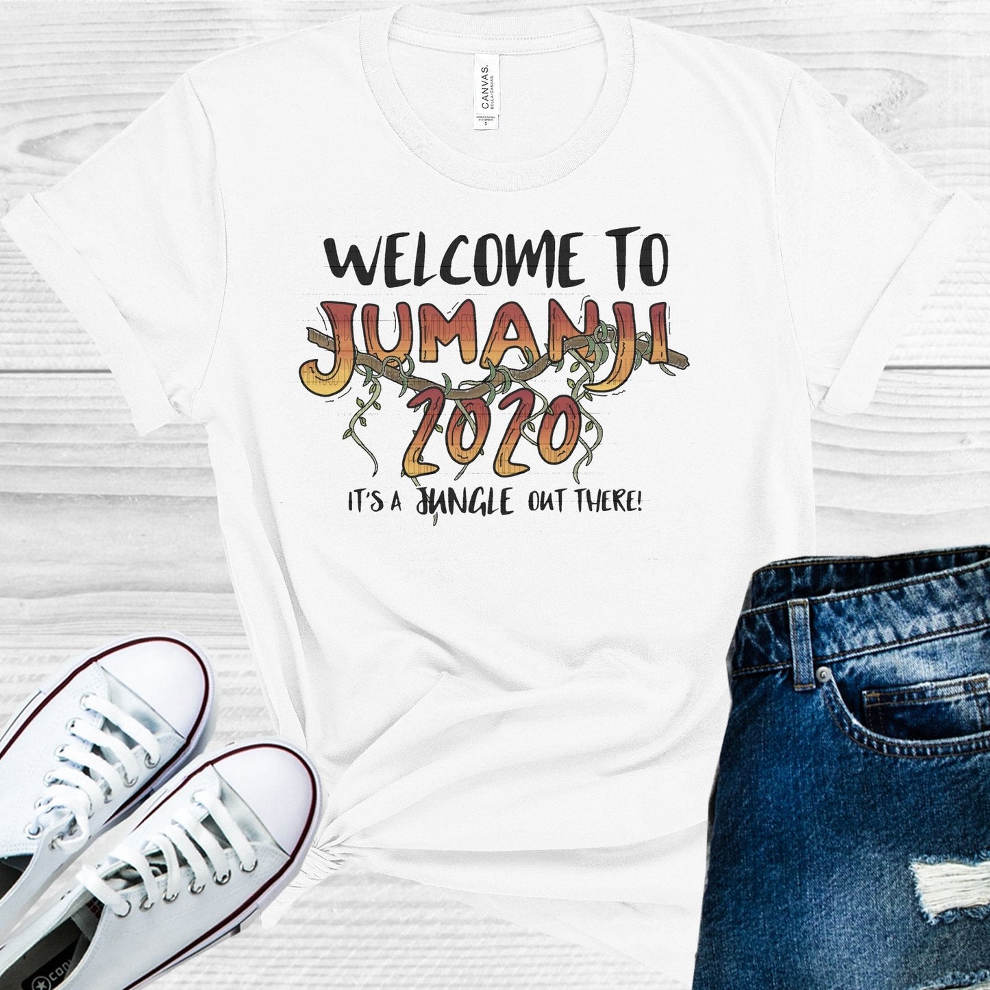 Welcome to Jumanji 2020 It's a Jungle Out There Graphic Tee