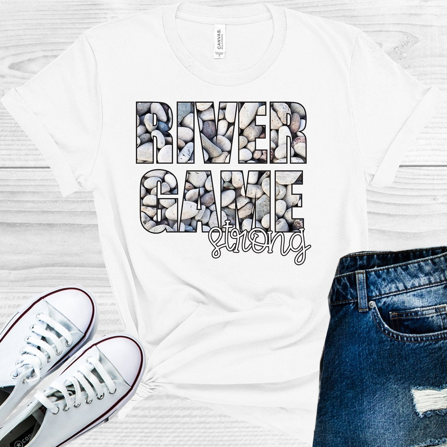River Game Strong Graphic Tee