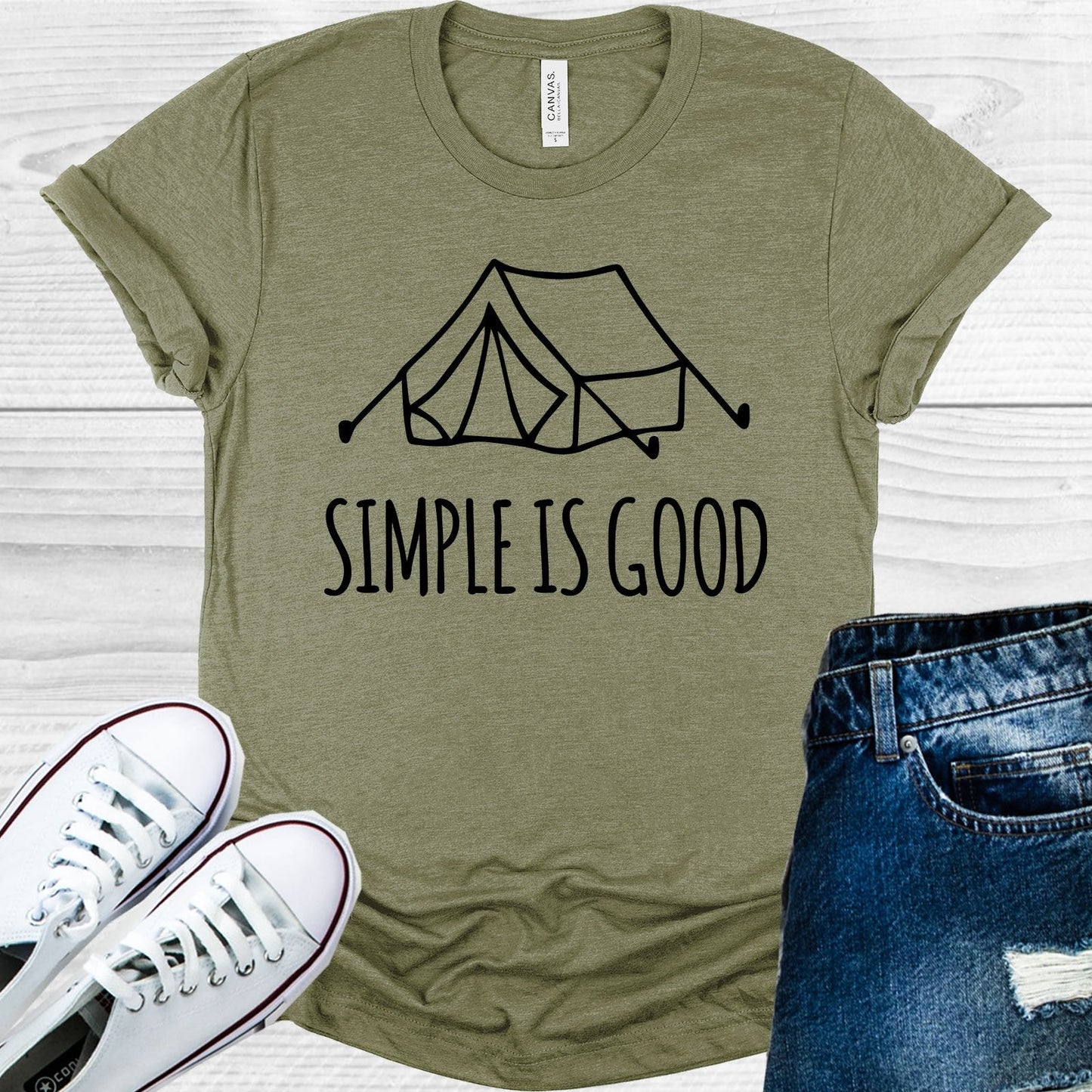 Simple is Good Graphic Tee