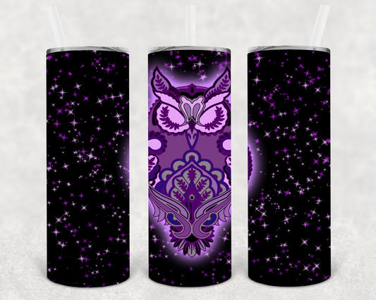Owl 20 oz Skinny Tumbler