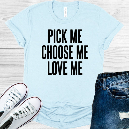 Grey's Anatomy: Pick Me Choose Me Love Me Graphic Tee