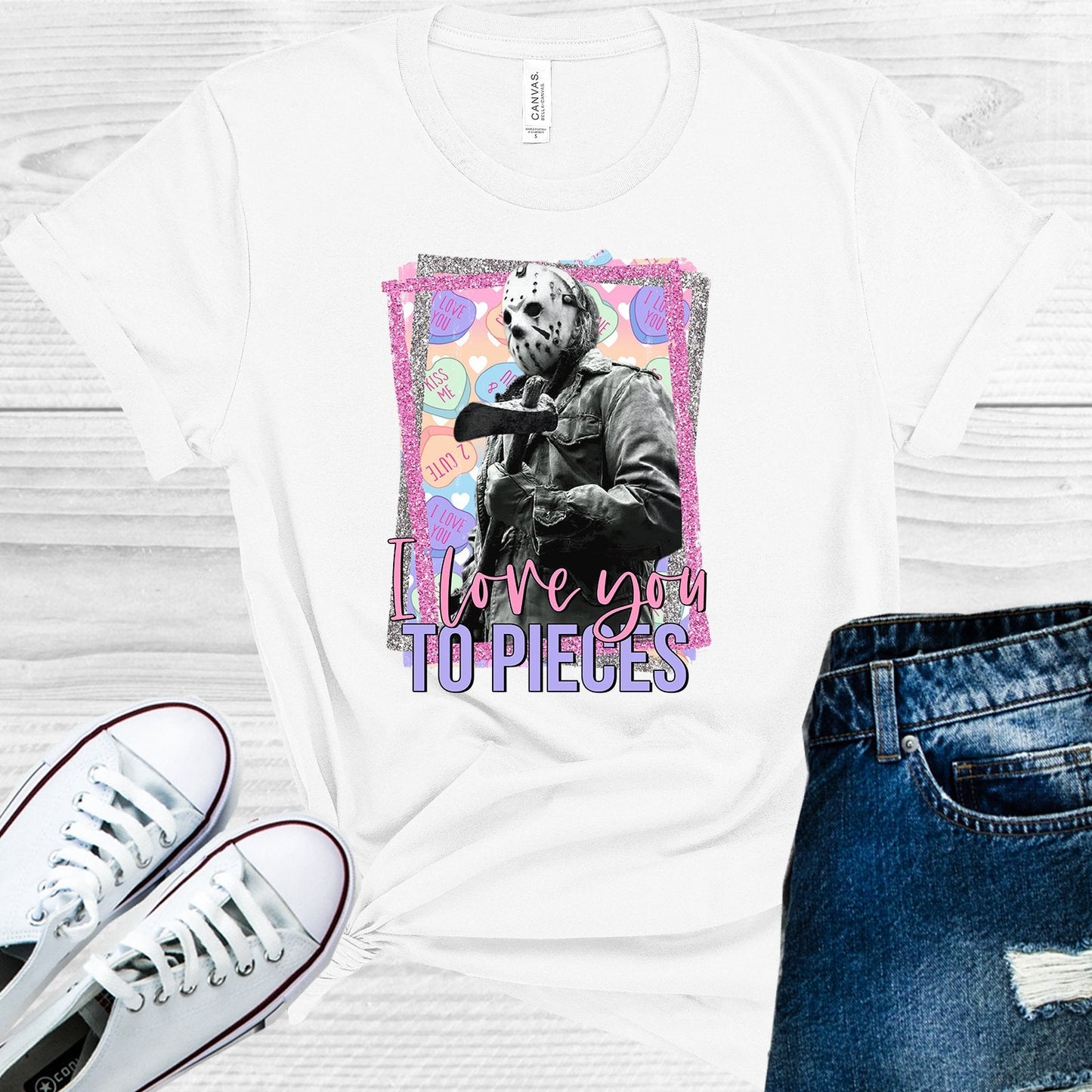 I Love You to Pieces Graphic Tee