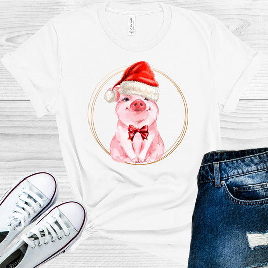 Christmas Pig Graphic Tee