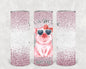Just a Girl That Loves Pigs 20 oz Skinny Tumbler