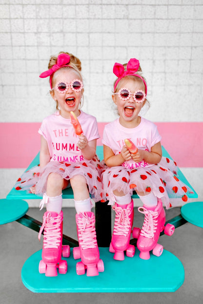 PINK no bummer summer TEE, Summer Shirt For Girls