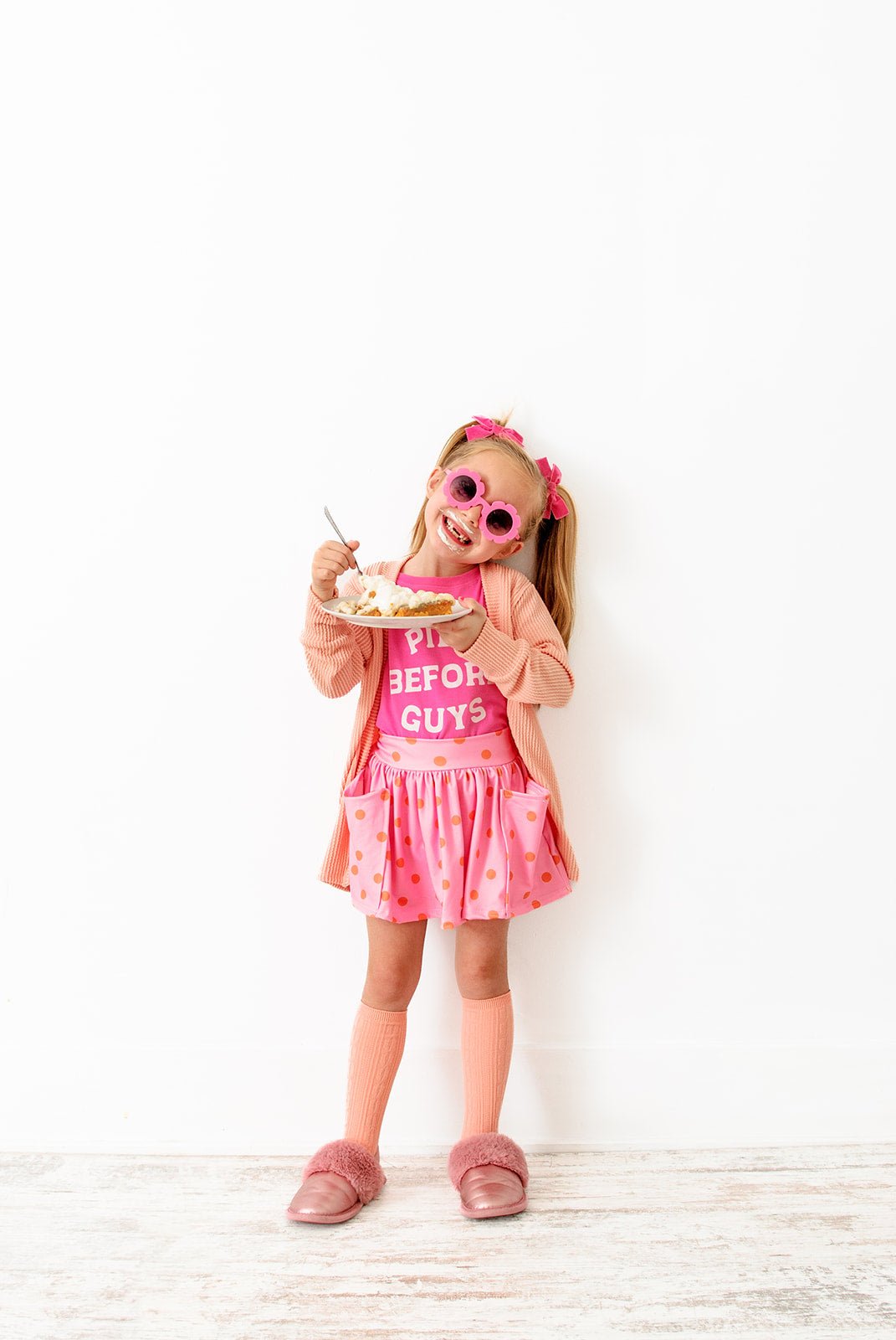 Pink Pies Before Guys Tee