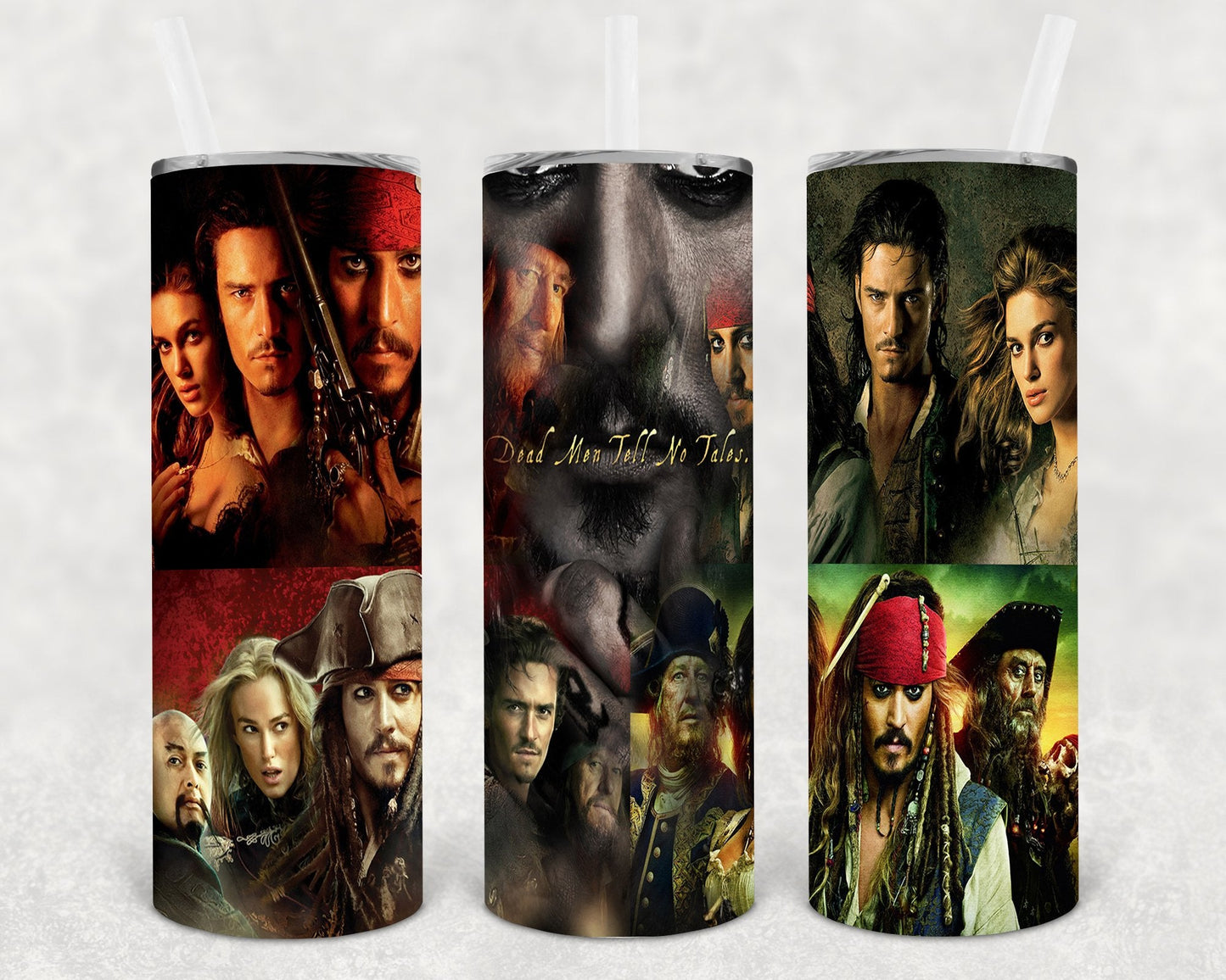 Pirates of the Caribbean 20 oz Skinny Tumbler