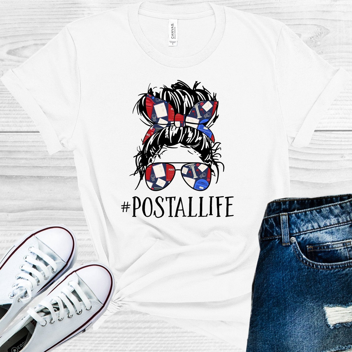 Postal Life #postallife Graphic Tee