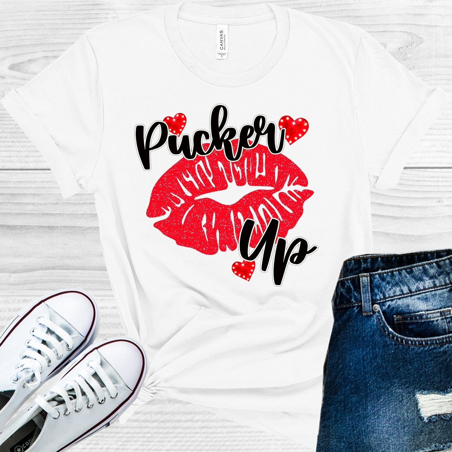 Pucker Up Graphic Tee