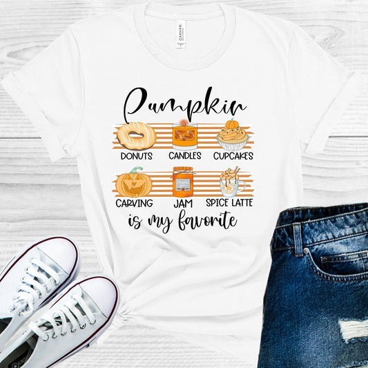 Pumpkin is My Favorite Graphic Tee