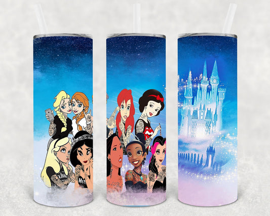 Punk Princess 20 oz Skinny Tumbler