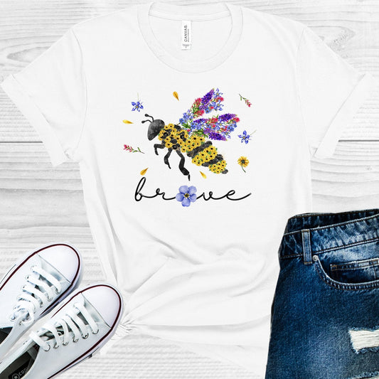 Bee Brave Graphic Tee