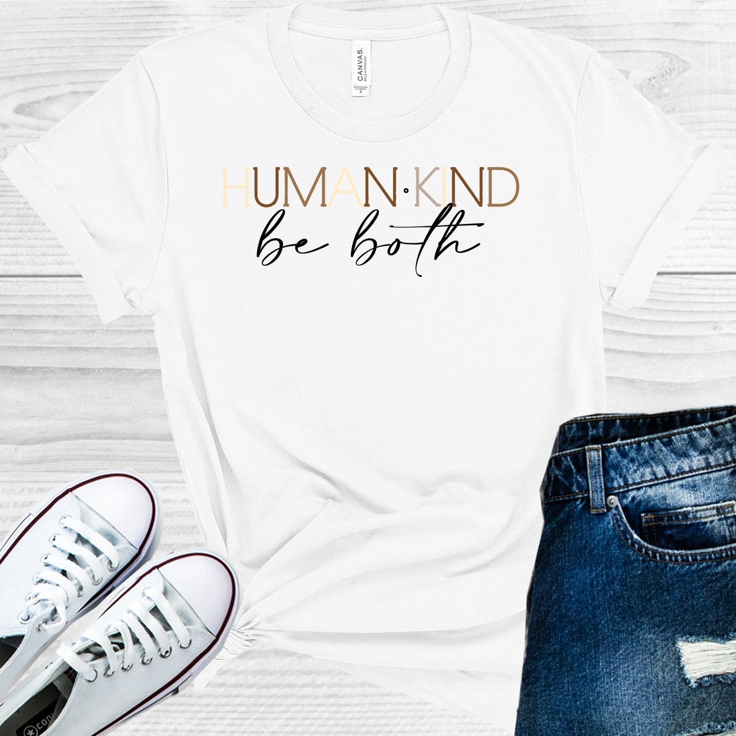 Human Kind Be Both Graphic Tee