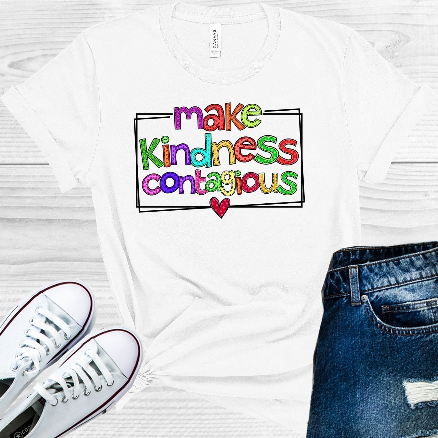 Make Kindness Contagious Graphic Tee