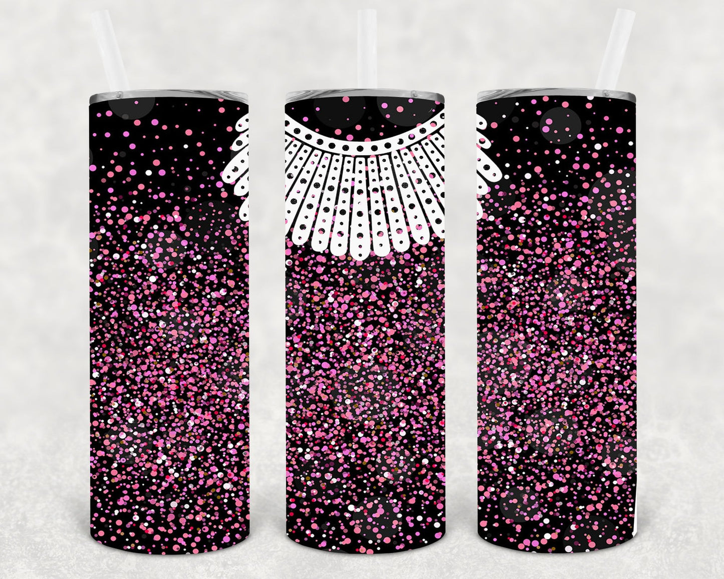 RBG Necklace 20 oz Skinny Tumbler