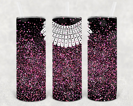 RBG Necklace 20 oz Skinny Tumbler